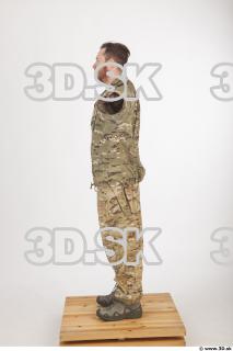 Soldier in American Army Military Uniform 0047